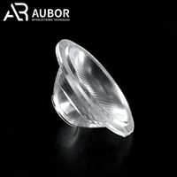 Lensa PMMA Optik LED COB Buatan China, Dijual Murah untuk Lampu Sorot COB, Downlight COB, Lampu Rel COB, Lensa Reflektor