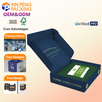 Cartons ondulés recyclables légers de qualité supérieure OEM 2026 XP, emballages personnalisés, boîtes cadeaux en papier kraft