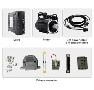 Nema51 130mm 130ST-M05025 5N.<span class=keywords><strong>M</strong></span> 3phase 220v ac servomotor mit controller kit mit 17 bit absoluted encoder - Product Image 5