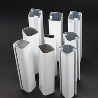 Profilé d'extrusion en aluminium industriel personnalisé, profilé en aluminium en forme de U, profilé en aluminium 6063, cadre de fenêtre en aluminium