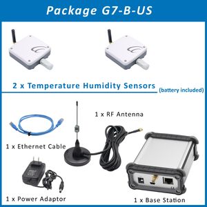 2 juegos de Sensor de temperatura y humedad inteligente Digital a prueba de agua Registrador DE DATOS inalámbrico Sensor de temperatura y humedad - Product Image 6