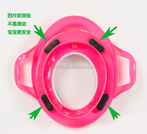 Pot <span class=keywords><strong>de</strong></span> toilette pour bébé, doux, rembourré, imprimé, <span class=keywords><strong>housse</strong></span> <span class=keywords><strong>de</strong></span> siège d'entraînement avec poignée <span class=keywords><strong>de</strong></span> siège <span class=keywords><strong>de</strong></span> toilette - Product Image 6
