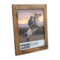 Marco de Fotos de Madera de Roble Macizo, Arte de Pared, Marca FengYuan, Color Personalizado, Impresión a 2 Colores, Más Vendido, Mejor Precio, Logotipo OEM, Gua