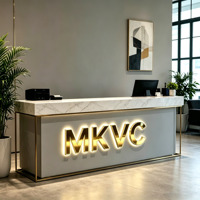 Publicidad de fábrica que ilumina personalizar 3D Led Metal letra signo para negocios cafetería tienda Logo señalización empresa signos pantalla