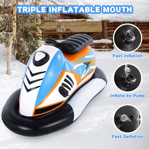 <span class=keywords><strong>Tube</strong></span> de neige pour enfants adultes ski épais traîneau flottant durable <span class=keywords><strong>hiver</strong></span> gonflable anneau de ski <span class=keywords><strong>tube</strong></span> de neige - Product Image 3
