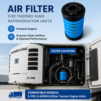 Nouveau filtre à air de haute qualité pour système de réfrigération 11-9300 P953446 AF25119 pour pièces de rechange Thermo King Precedent S-600 G-700