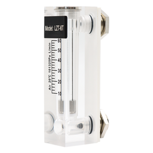 เครื่องวัดอัตราการไหลแบบโรต้ามิเตอร์ สำหรับแก๊ส ท่อแก้ว ขนาด 10-100SCFH พร้อมข้อต่อ NPT 1/8 นิ้ว - Product Image 6