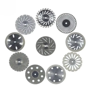 Высококачественные стоматологические лабораторные Полировальные Алмазные диски с двойным боковым покрытием, гибкие фарфоровые зубья, разделительное колесо - Product Image 4