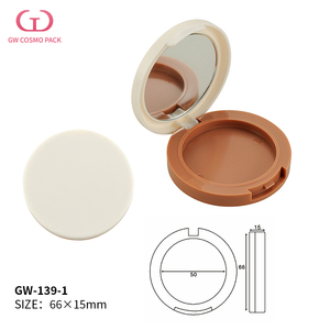 Boîtier vide rond pour <span class=keywords><strong>poudre</strong></span> compacte, en gros, en ABS, avec miroir intégré, base terre cuite, pour fard à joues, fard à paupières, <span class=keywords><strong>poudre</strong></span> <span class=keywords><strong>libre</strong></span>, logo personnalisé, OEM - Product Image 3