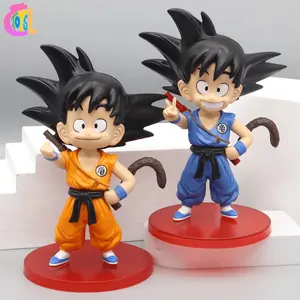 Japan Anime 2 Kleuren Drakenballen 6 Inch Zoon Goku Super Saiyan Cartoon Model Speelgoed Anime Actiefiguren