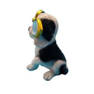 Grosir Lampu Surya Luar Ruangan Resin Kreatif Taman Anjing Ornamen Anak Anjing Tampan Lampu Surya Dekorasi Rumah - Product Image 5