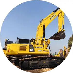 小松PC450-8二手挖掘机挖掘机建筑低价小时正常运行pc450重型机器出售