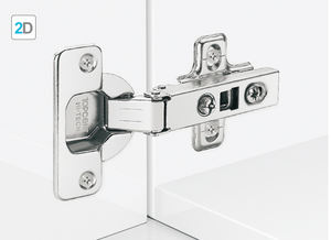 Pour le matériel <span class=keywords><strong>de</strong></span> meubles Topcent réglage 3D/4D charnière hydraulique à fermeture douce pour armoire dissimulée deux trous hôpital <span class=keywords><strong>de</strong></span> chambre à coucher supérieure - Product Image 4