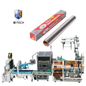 Kl Tốc Độ Cao Đầy Đủ Tự Động Nướng Giấy Cuộn Hộp Carton Máy Nhôm Lá Mỏng Cuộn Cartoning Máy - Product Image 1