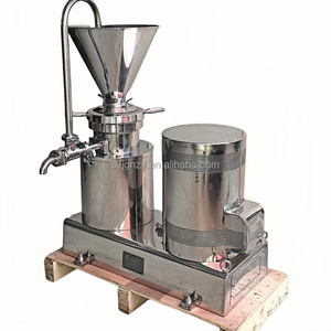 Moulin colloïdal haute vitesse en acier inoxydable pour <span class=keywords><strong>lait</strong></span> <span class=keywords><strong>de</strong></span> soja et <span class=keywords><strong>lait</strong></span> d'amande, machines et équipements chimiques <span class=keywords><strong>de</strong></span> qualité alimentaire - Product Image 1