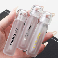 En stock, tubes ronds pour gloss à lèvres de 3 ml, contenants transparents, emballage de tubes cosmétiques ronds pour rouge à lèvres, blush, gloss à lèvres