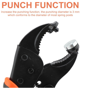 Kit d'outils à œillets <span class=keywords><strong>Pince</strong></span> à œillets portable avec 50 œillets 15mm <span class=keywords><strong>pour</strong></span> bâches en tissu en cuir - Product Image 5
