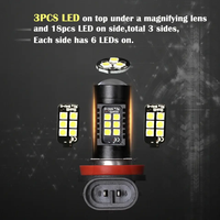 HOLY Nouvelle ampoule LED H8 haute puissance pour voiture et moto, phare antibrouillard 9005 9006 6000K 12V 900LM certifiée CE