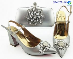 Nouvel échantillon chaussures sac ensemble chaussures de haute qualité et sac chaussures nigérianes sac assorti - Product Image 3