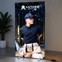 Boîte à lumière SEG publicitaire en aluminium pour stand d'exposition, toile de fond modulaire rétroéclairée par LED pour salon professionnel
