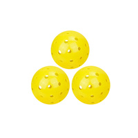 Offre Spéciale de moulage par rotation personnalisée en usine Balle de pickleball professionnelle à trous X40 rotative personnalisée USAPA