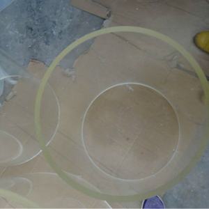 Cylindre en acrylique de 800 mm, 300~1000 mm, Grand tube en acrylique coulé transparent - Product Image 3
