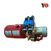 Unité hydraulique DC24V à double action haute pression certifiée CE/ISO, personnalisable, garantie 1 an pour hayon élévateur