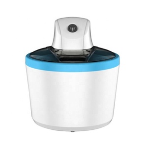 Machine à glaces automatique classique de 1,2 L, bleu ciel, pour la fabrication de glaces molles à domicile - Product Image 4