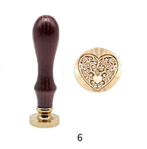 Латунные пустые свадебные пчелы, дерево жизни, цветок, рождественские штампы с восковой печатью на заказ - Product Image 6