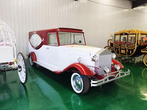 Voiture funéraire électrique rétro vintage, limousine funéraire classique antique, véhicule funéraire à batterie, voiture funéraire pour transport de cercueil - Product Image 6