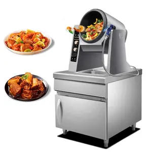 Restaurant Hotel Canteen Kitchen Automatic Rotation Electric Stir Fryer Cooking Robot