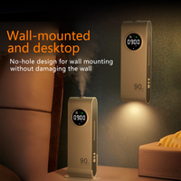 Nouveaux diffuseurs d'arômes intelligents d'huiles essentielles à batterie rechargeable par pulvérisation automatique pour hôtel de bureau à domicile