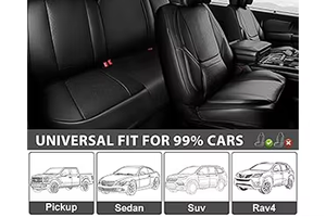 Ensembles complets de housses de siège de <span class=keywords><strong>voiture</strong></span> 3D Air Mesh avec une éponge composite plus épaisse compatible avec l'airbag intérieur - Product Image 4