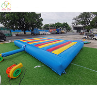 Tapis de plein air gonflable, 55 cm, tapis de gobelet gonflable pour jeux de rebond