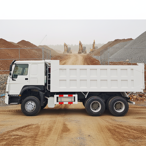 Truk Dump HOWO 6X4 Bekas Setir Kiri 380HP Mesin Diesel Euro <span class=keywords><strong>2</strong></span> Weichai Power, Gearbox SINOTRUCK untuk Pertambangan Afrika - Product Image 1