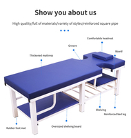 Mobilier de salon de beauté en métal super stable, lit de spa, massage, lit de beauté