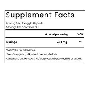 OEM/ODM Moringa Pure Capsules Hot Sales for Adults Not for Teenagers Children & Pregnant Women - Product Image 2