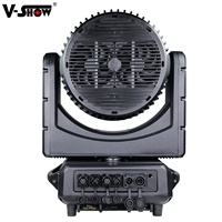 VSHOW IP1940 - Foco Móvil Profesional IP65 de 760 W, Luz LED RGBW DMX para Escenarios y Eventos