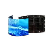 Module Led souple Écran d'affichage led intérieur publicitaire Écran TV led flexible vertical souple P1.8 p2 p2.5 module Led flexible