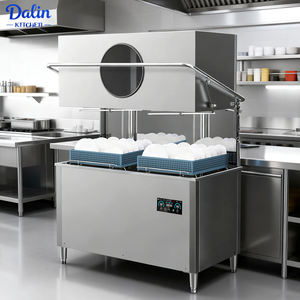 Lavavajillas para Catering, Equipos de Desinfección y Limpieza para Cocinas de Restaurantes, Lavavajillas Inteligente Tipo Campana, Comercial, Moderno - Product Image 2