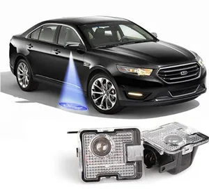 特定的汽车侧水坑在镜灯下礼貌的欢迎灯Led汽车徽标福特福克斯Kuga的鬼影灯