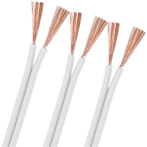 2 Pin 2 CORE MAINS FIGURE 8 CÂBLE D'ALIMENTATION PVC BLANC - Product Image 2