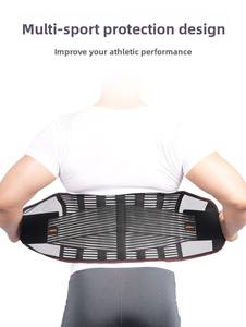 Ceinture de soutien lombaire en gros, respirante en maille, ajustable et élastique, pour soulager les douleurs du bas du dos et de la colonne vertébrale - Product Image 4