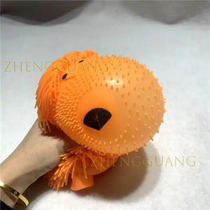 Giocattoli Zhengguang 2024 Super Soft Squishy Fidget nodles cane giocattolo Anti-Stress rilievo spremere palle lungo peloso cucciolo giocattoli per bambino - Product Image 5