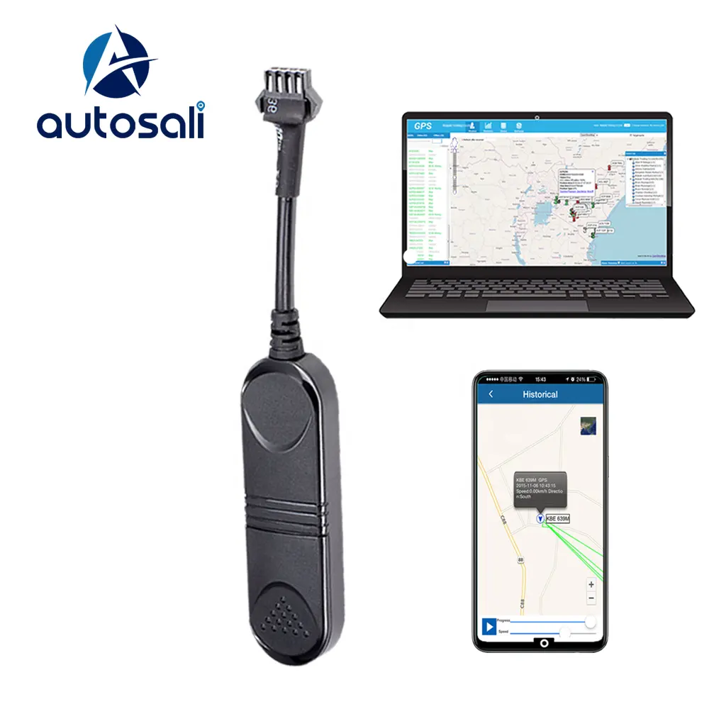 Auto-sali TR08X Geo Fencing ACC deteksi perangkat lunak pelacakan Real time Dengan Platform gratis pelacak GPS mobil tersembunyi