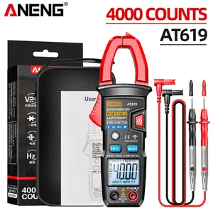 ANENG AT619 Clamp Meter Voice Broadcast AC Current Multimeter Ammeter Voltage Tester Car Amp Hz Capacitance NCV Ohm Tester Tools