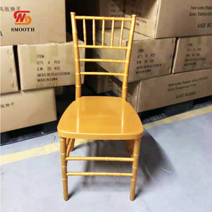 LEDA Wholesale Banquet <b>Outdoor</b> Hotel Decorations Gold Detachable Plastic <b>Chairs</b> for Dining Events - Product Image 4