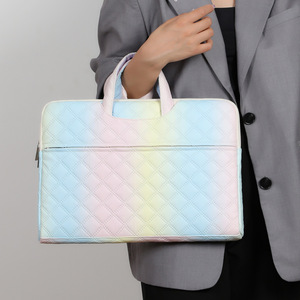 Maletín para Portátil Cruzado, Resistente al Agua, de Tela Oxford, para Uso Profesional, Nuevo, Acolchado y Suave, Multicolor, para Hombre y Mujer - Product Image 5
