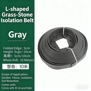 Materiale ecologico a forma di L isolamento <span class=keywords><strong>in</strong></span> pietra di erba cintura separatore terreno <span class=keywords><strong>giardino</strong></span> - Product Image 3