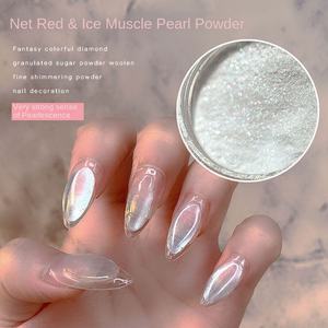 Nuevo Polvo Iluminador Perla Hielo 2025 FT200 Pigmento Transparente para <span class=keywords><strong>Uñas</strong></span> con Brillo Fino para un <span class=keywords><strong>Efecto</strong></span> Blanqueador - Product Image 1